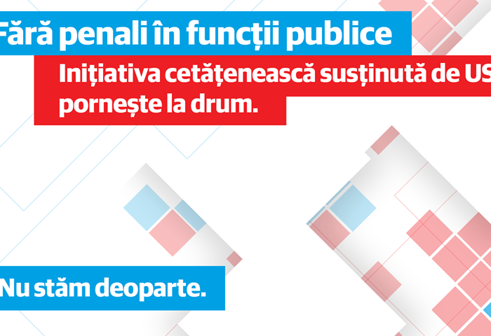 USR anunță crearea Grupului de inițiativă a campaniei “Fără penali în funcții publice”