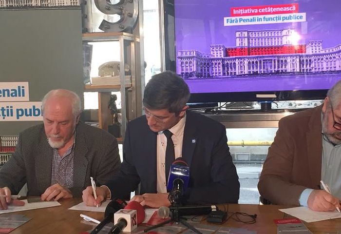 USR începe strângerea de semnături pentru campania “Fără penali în funcții publice”