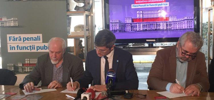 USR începe strângerea de semnături pentru campania “Fără penali în funcții publice”
