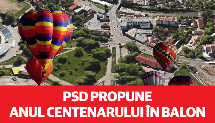 Balonul cu aer cald, identitatea României de Centenar – județul Tulcea nu e pe listă!