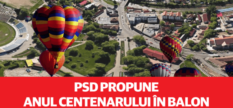 Balonul cu aer cald, identitatea României de Centenar – județul Tulcea nu e pe listă!