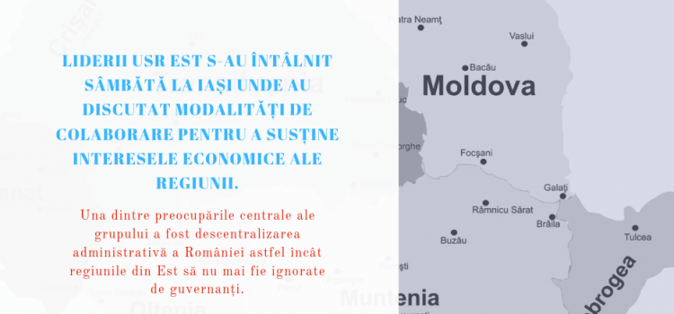 Liderii USR Est au discutat descentralizarea administrativă a României